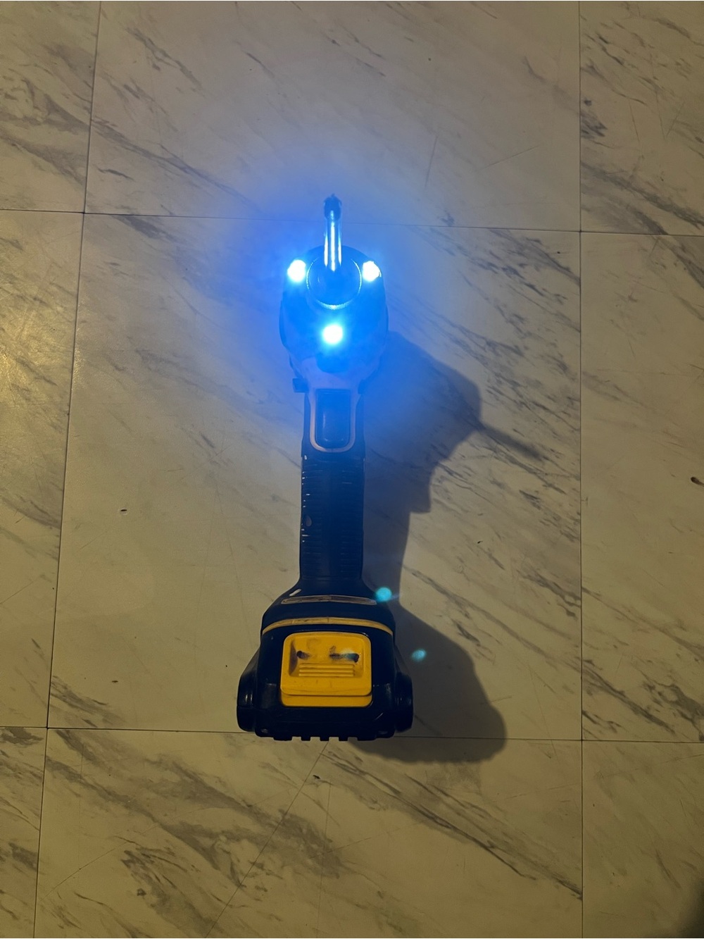 Cordless VR Accessory Controller with Blue LED Lighting - Yellow/Black